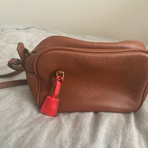 J. Crew Brown Leather Signet Bag crossbody bag